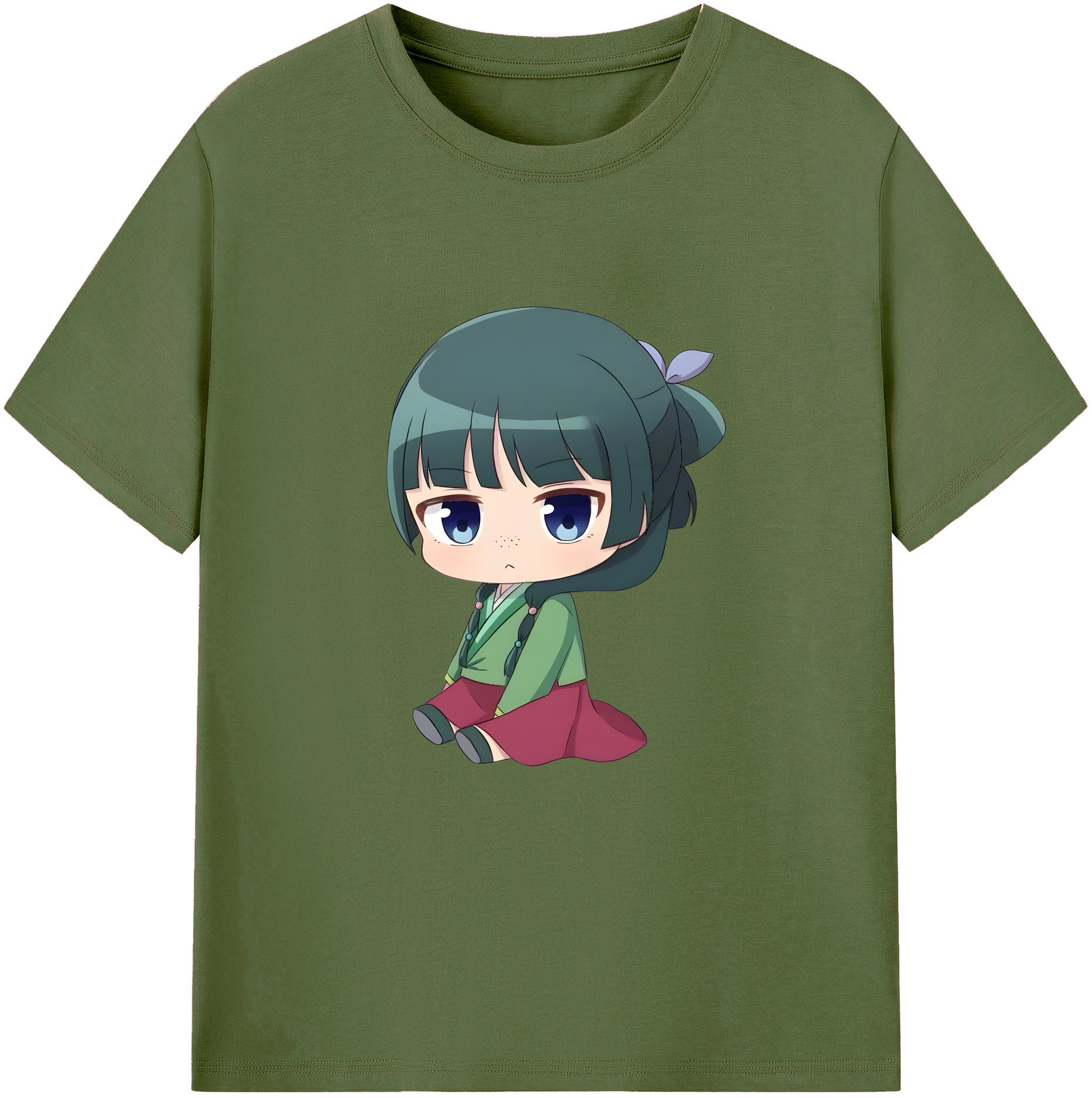 （画像用） 薬屋のひとりごと The Apothecary Diaries 綿100％半袖Tシャツ（フロントプリント）